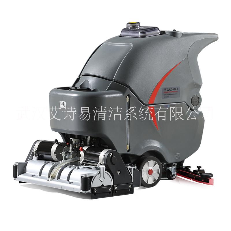 荆州大型工厂使用高美手推式洗扫机GM65RBT