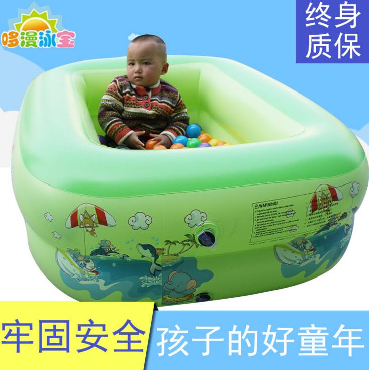厂家供应儿童游泳池婴幼儿家庭成 人浴缸超大加厚小孩宝宝充气泳池