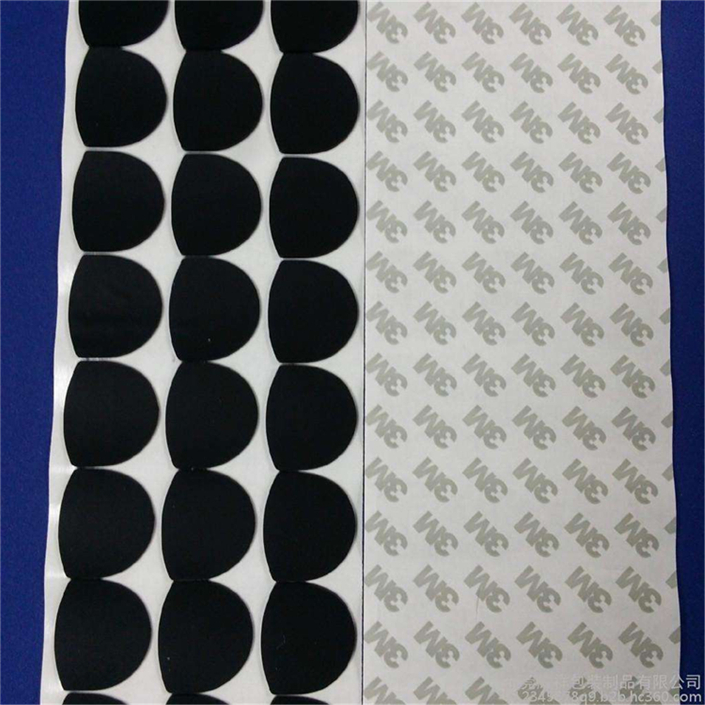 厂家直销黑色硅胶胶垫 东莞黑色硅胶胶垫 3M黑色硅胶胶垫