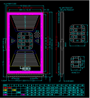 厂家供应校音器调音器乐器彩色假彩LCD段码液晶显示屏、VA液晶屏