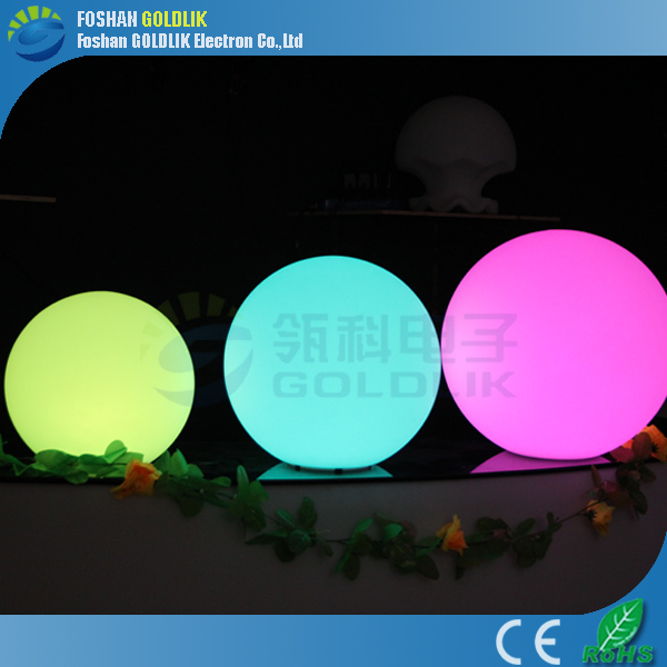 LED发光装饰球灯 美式创意台灯礼品 防水发光球图片