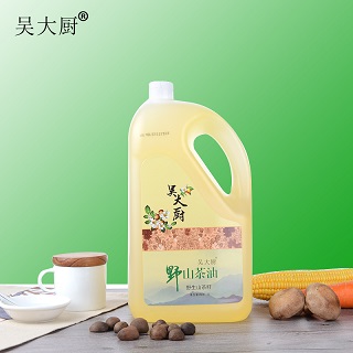 吴大厨山茶油5L食用油植物油茶籽油月子油孕妇宝宝月子油 吴大厨野山茶油5L