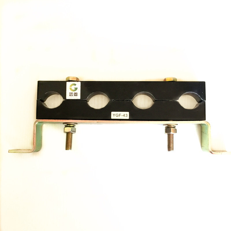 单孔低压电缆夹具材料_阻燃低压电缆固定夹型号