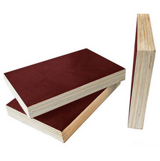 厂家供应各规格的建筑模板覆膜板 建筑木模板覆膜板厂家直销图片