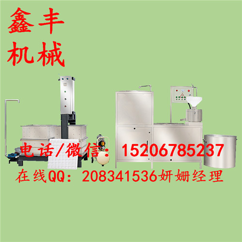新型豆腐干机生产线 生产豆腐干机器 小型做豆腐干机器图片