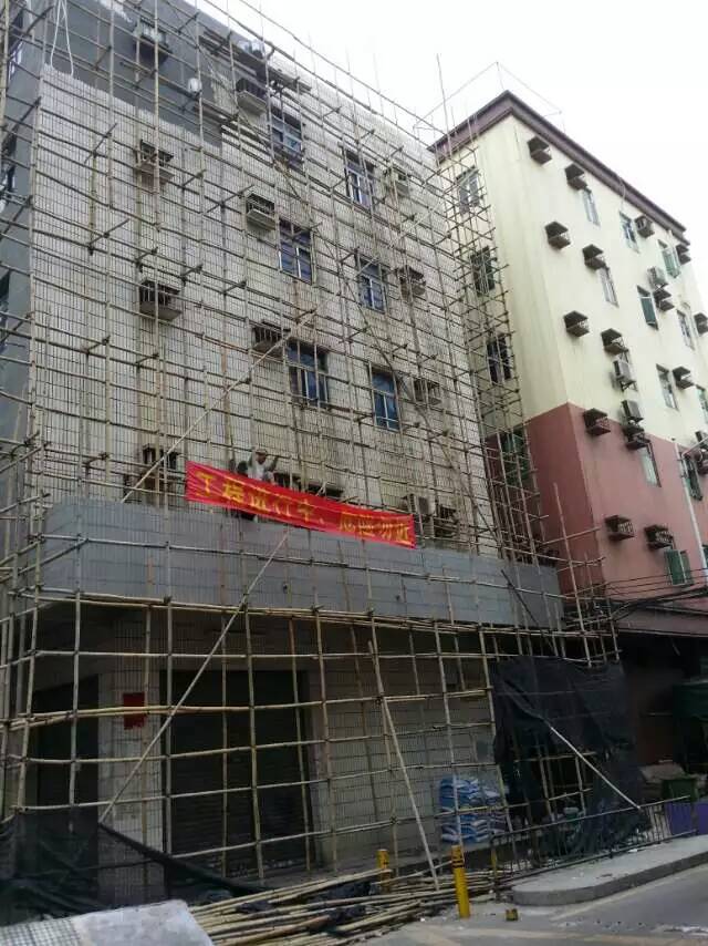 深圳外墙瓷砖翻新工程_各种外墙涂料涂装翻新工程包工包料图片