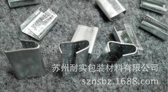 厂家批发定制镀锌塑钢打包扣1608塑钢打包扣防滑锯齿更质塑钢扣