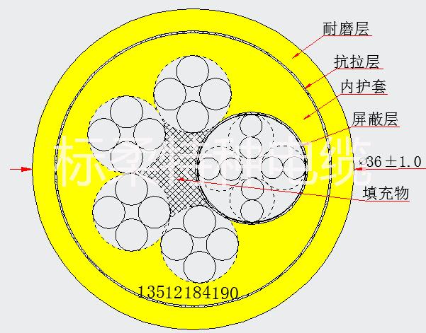 河南 起重机电缆 生产厂家直销 上海特种电缆起重机卷筒电缆厂家图片