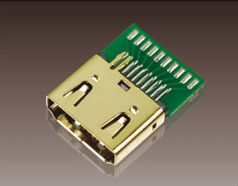 HDMI-插板 ZX-02 沉板式 Mini HDMI图片