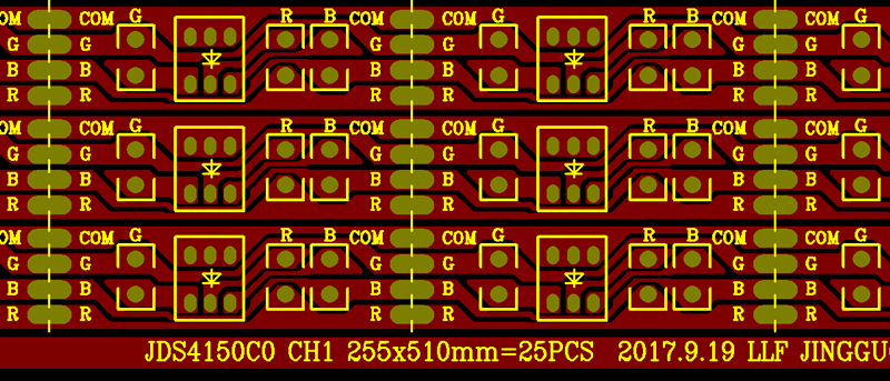 LED柔性线路板 5050RGBLED柔性线路板 5050 LED柔性线路板 5050RGB
