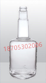 江西酒瓶厂 济南晶白料玻璃瓶定做 烟台晶白料玻 江西晶白料玻璃瓶图片