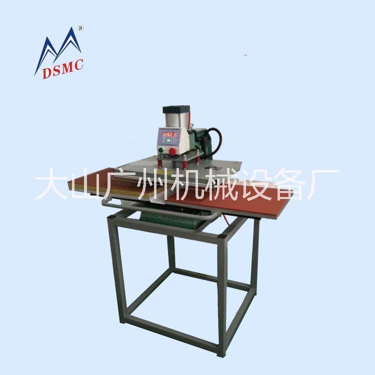 广州自动双工位烫画机厂家 气压双工位烫画机 自动热压烫钻机图片