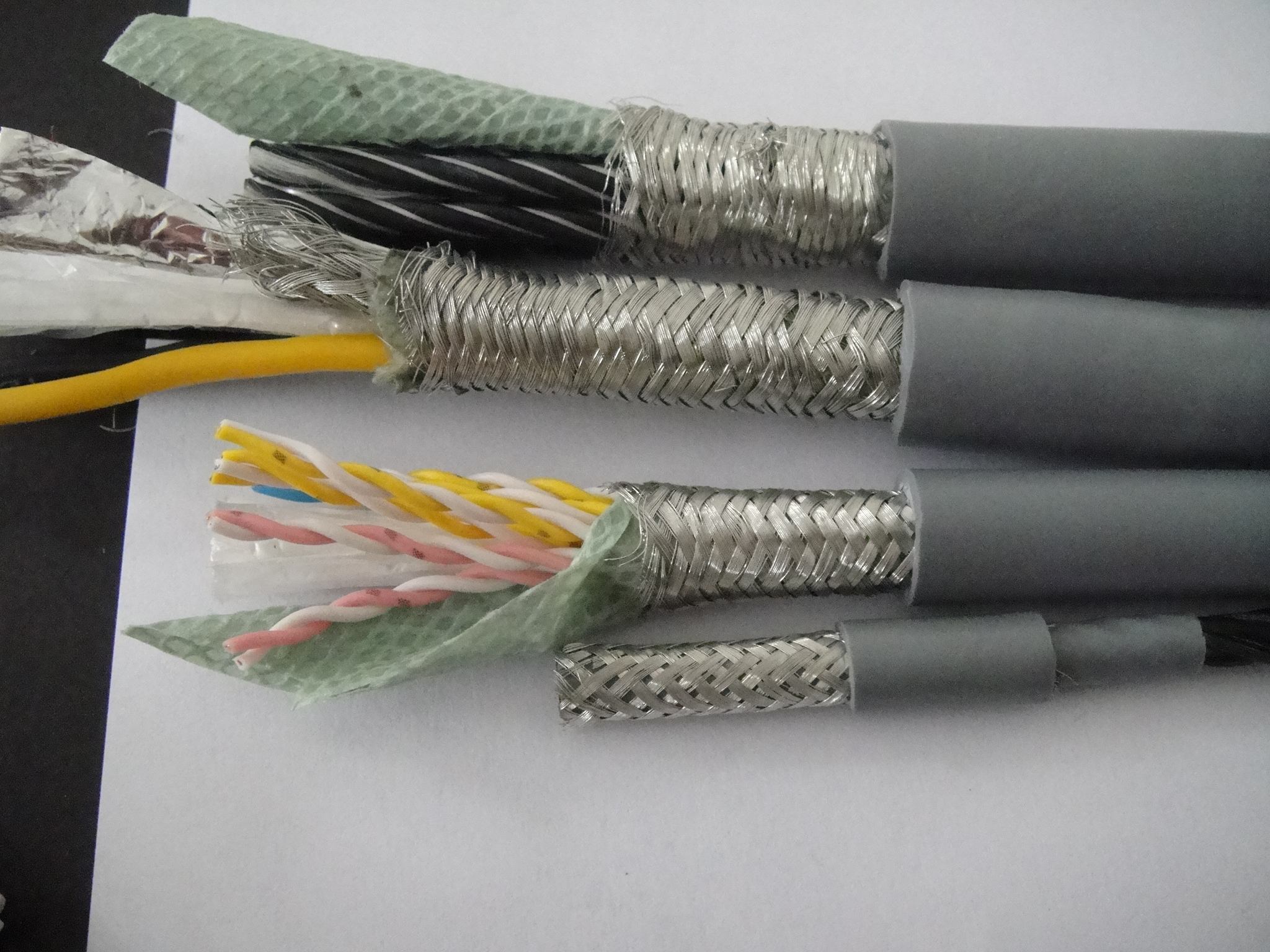 TRVVP铜网编织双护套拖链电缆批发