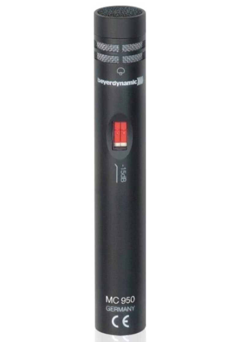 拜亚动力MC 950小振膜电容话筒beyerdynamic专业立体声录音话筒 圆柱吊装大合唱立体声录音远距离拾音话筒麦克图片