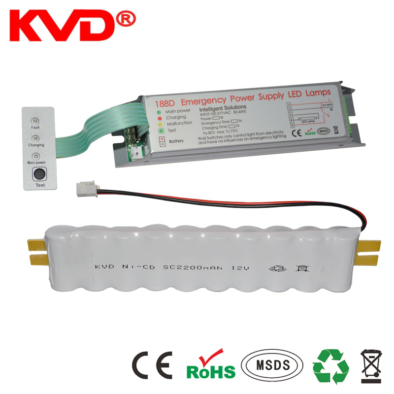 KVD188D LED灯应急电源 18W应急90分钟 KVD188D 应急电源LED