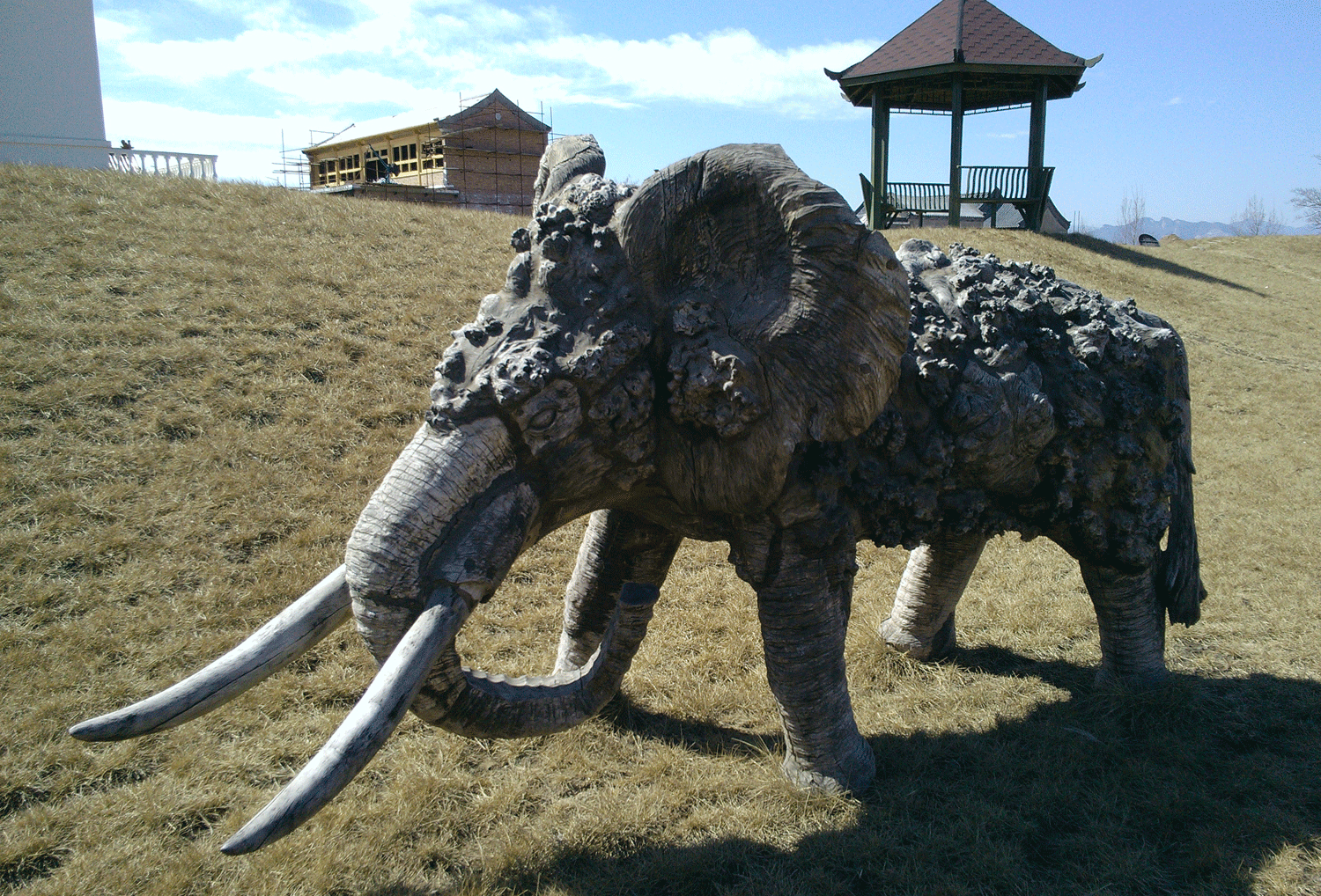 根雕大象雕塑厂家