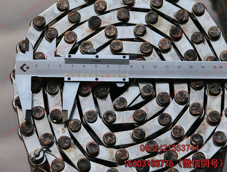 输送硅胶管耐磨金属输送链板网带  生产板式传送带厂家图片