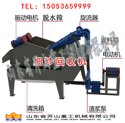 潍坊市细述细沙回收机的优点厂家
