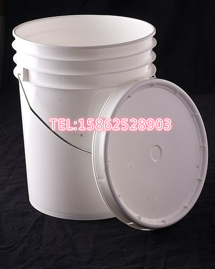 供应全新PP 20L美式塑料桶 20公斤美式20L升大口美式桶 美式桶20L