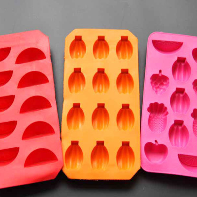 【模具制造】方形手工雪糕冰格模具厨房工具 硅胶模 注塑模具 冰格安全环保TPR冰格模具图片