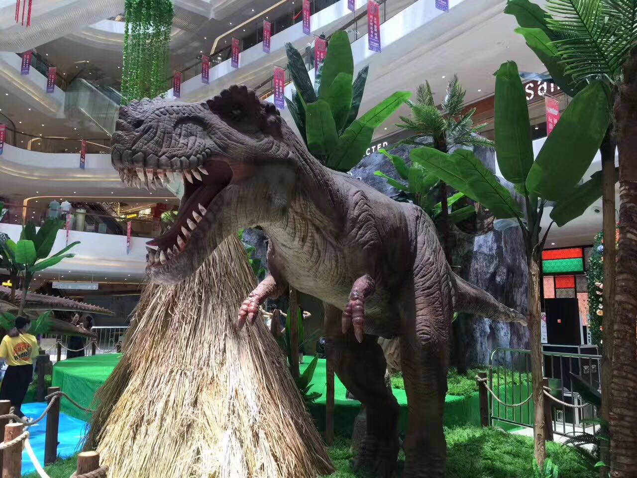 3米-30米大型仿真恐龙出租 有动作有声音