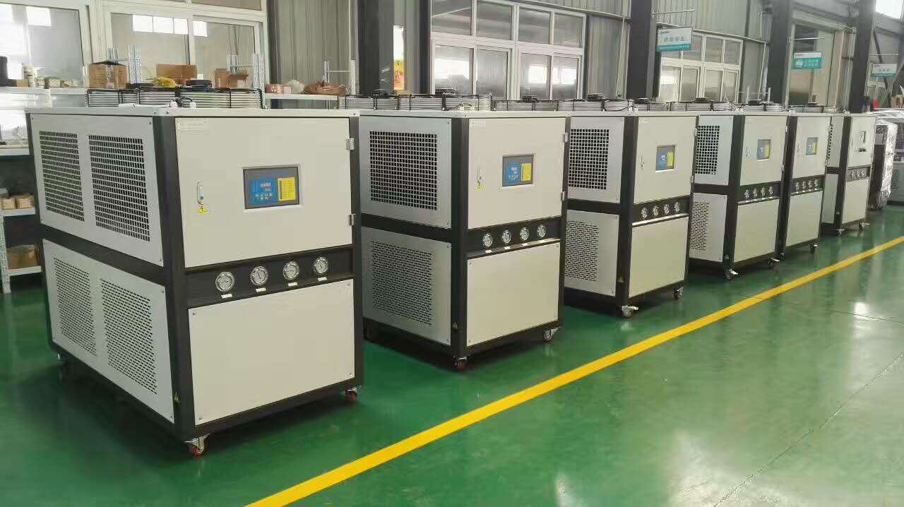 广州市滚筒冷却降温制冷用工业冷水机厂家