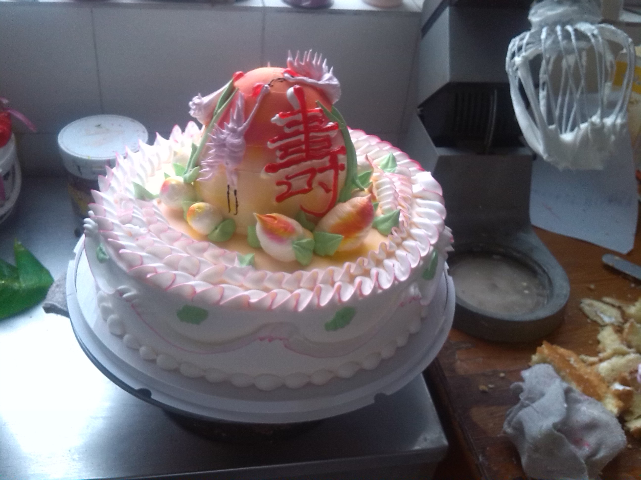 制作生日蛋糕方法裱花蛋糕制作方法培训