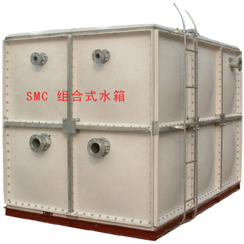 SMC玻璃钢水箱 工业SMC玻璃钢水箱 民用建筑给水水箱 暖通SMC玻璃钢水箱