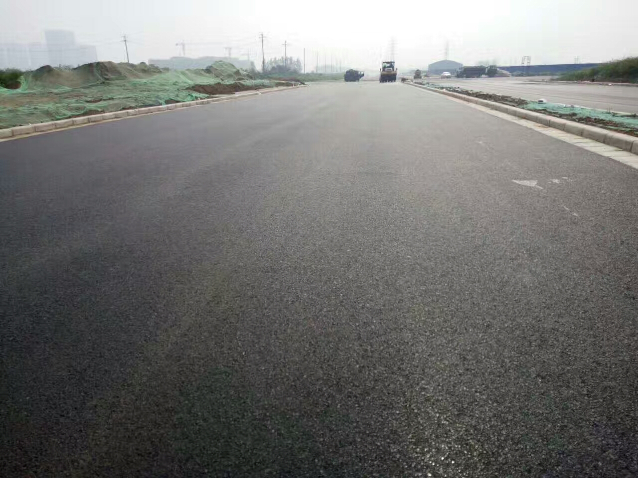 郑州原阳武陟沥青路面施工流程、小区沥青摊铺、彩色沥青