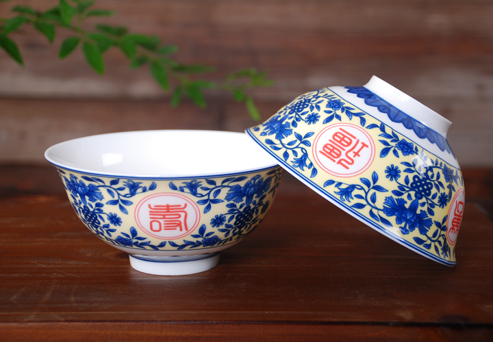 重庆陶瓷寿碗定制定做图片