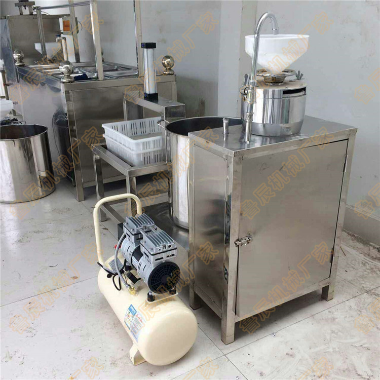济宁市鲜豆腐加工设备厂家鲜豆腐加工设备  适合用于酒店里的小型豆腐机厂家供应