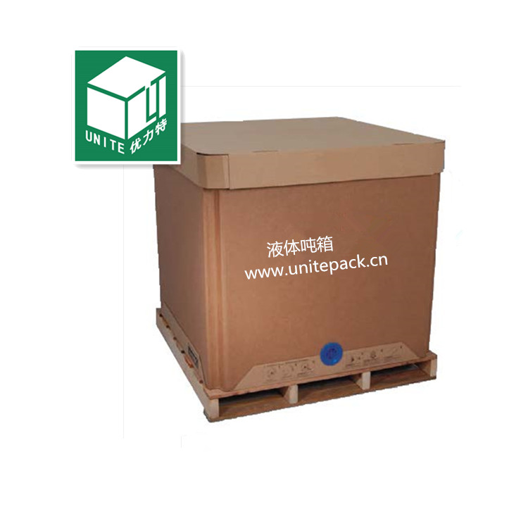 1000L可折叠液体吨箱 液体包装箱 液体物流箱 paper ibc 吨箱 1000L可折叠1000L