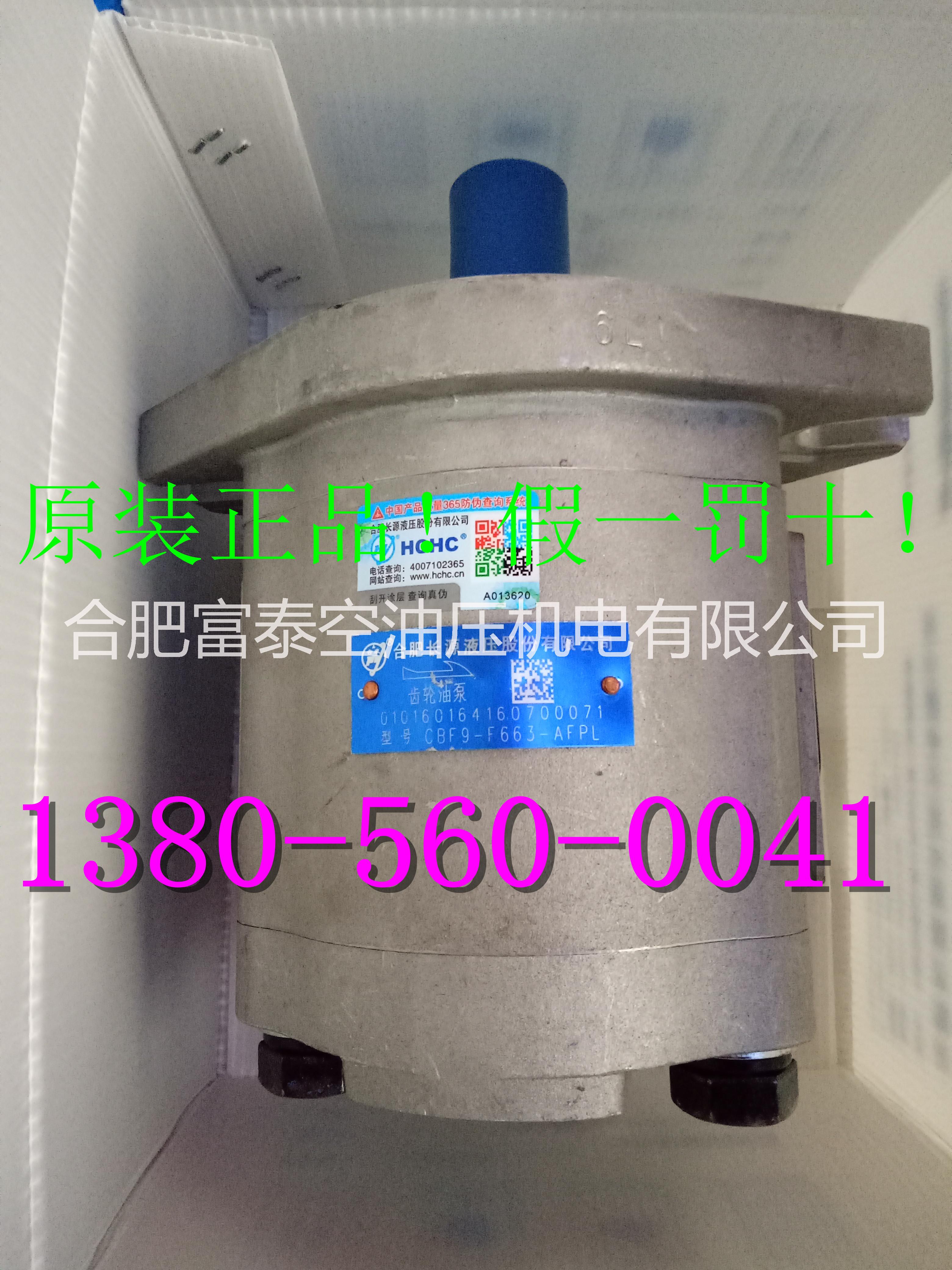 合肥长源液压齿轮泵 CBF-F6110-AFP 钢厂液压站使用液压泵