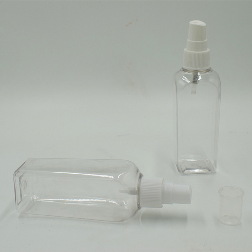 100ml透明塑料瓶100ml透明塑料瓶 方形化妆水瓶 香水喷雾瓶 PET塑料瓶