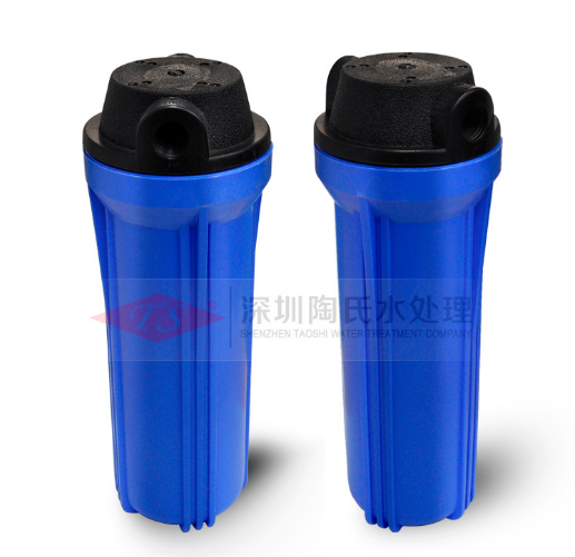 新款10寸内扣蓝色滤瓶 家用纯水机前置滤瓶 2分/4分 净水器配件 10寸滤瓶