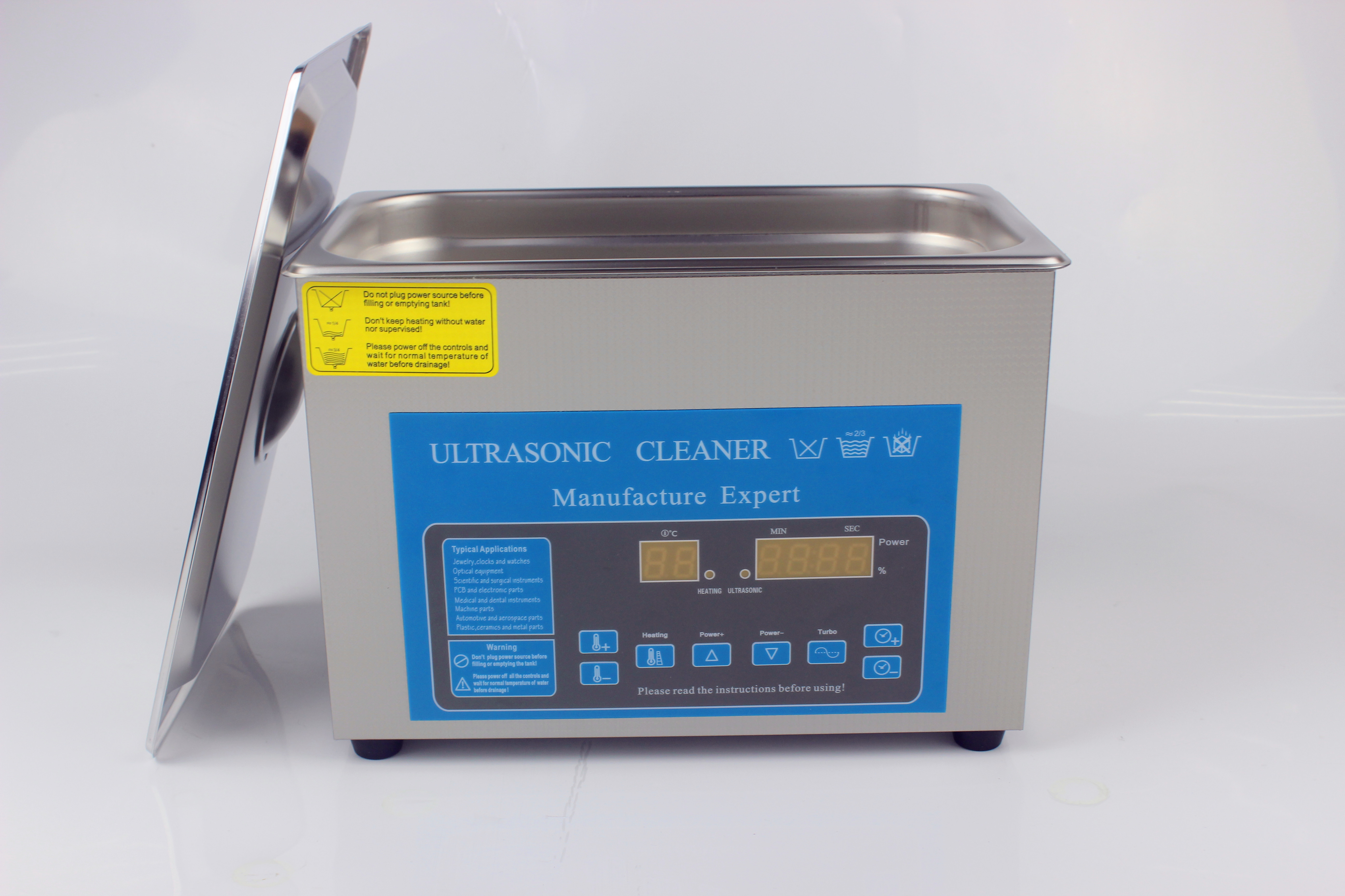 230DP超声波清洗机 3L可调功率数显超声波清洗机 实验室3L清洗机厂家直销