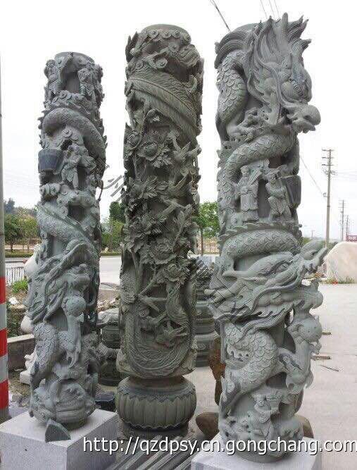 济宁市石龙柱雕塑厂家