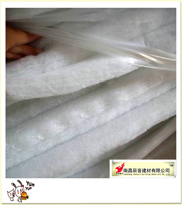 吉安白色保温隔热聚酯纤维棉板材批发