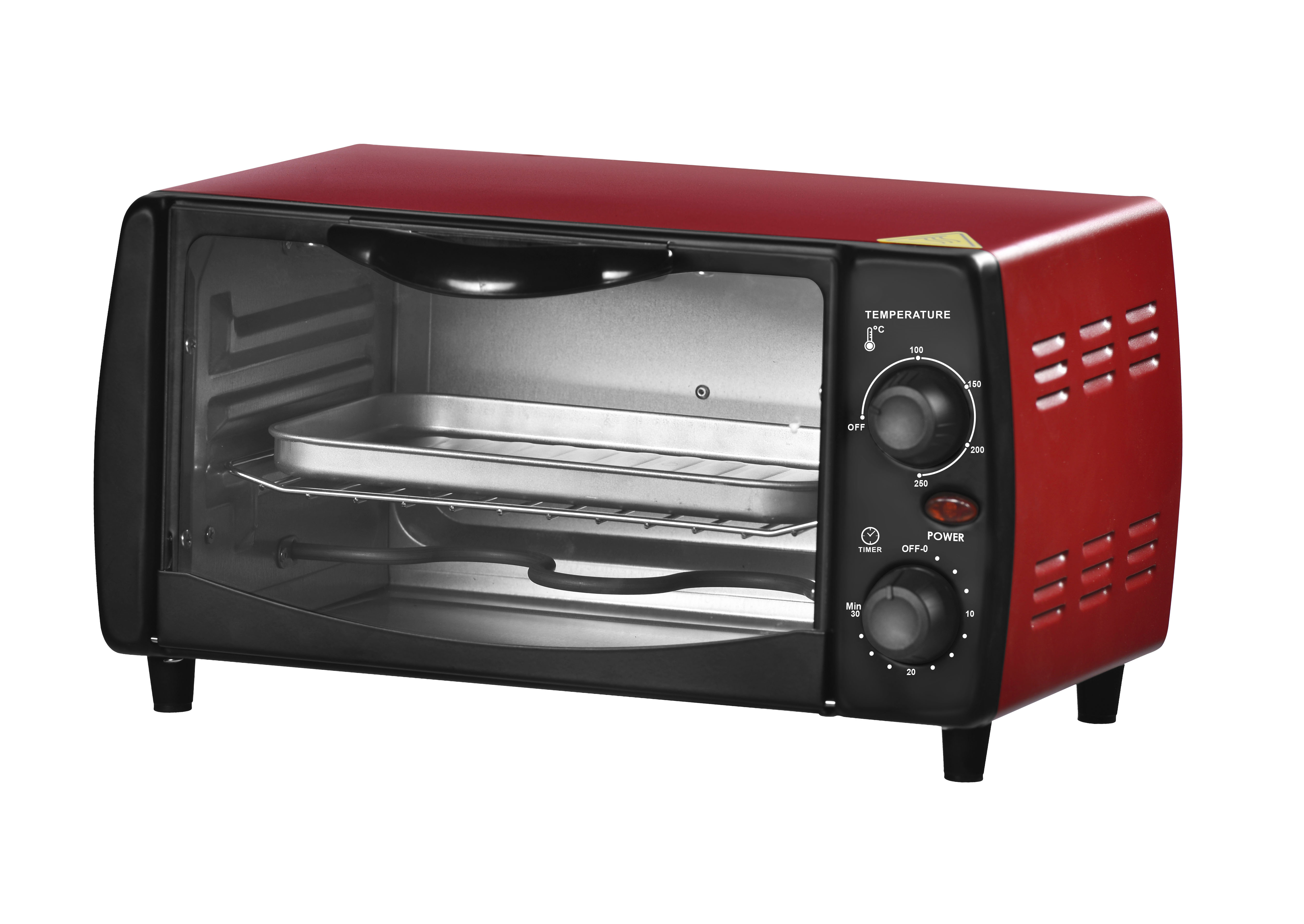 双菱弘泰奥贝斯品牌家用电烤箱厂批发烤箱 P12L红图片