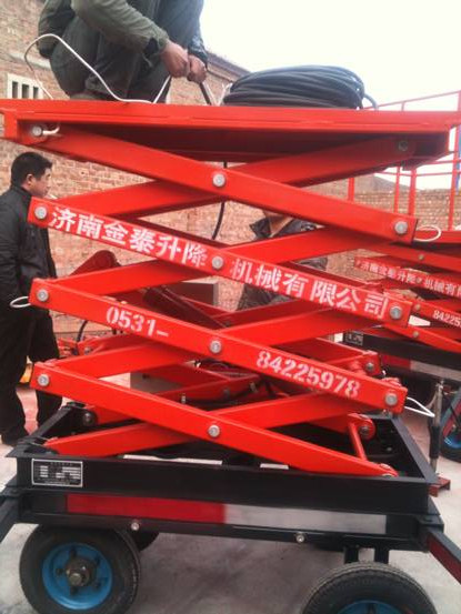 济南市移动式高空作业平台厂家供应8米10米12米14米移动式升降机 移动式高空作业平台