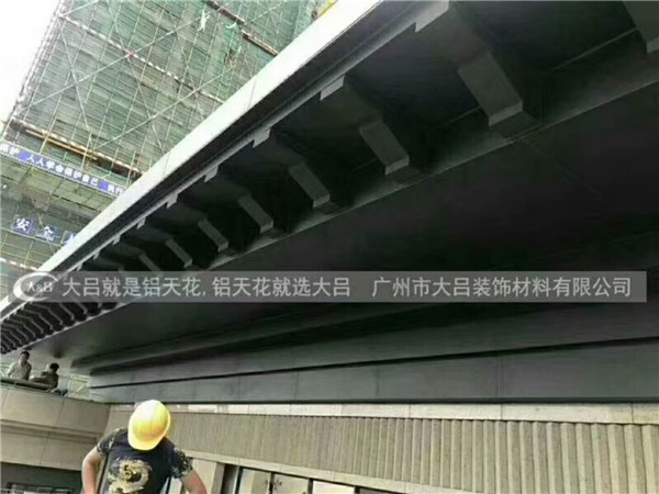 漳州销售楼铝单板 - 外墙黑色铝单板