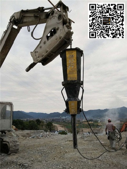 撑裂岩石液压劈裂机黄冈随州市大型愚公斧劈裂机 5000吨劈力图片
