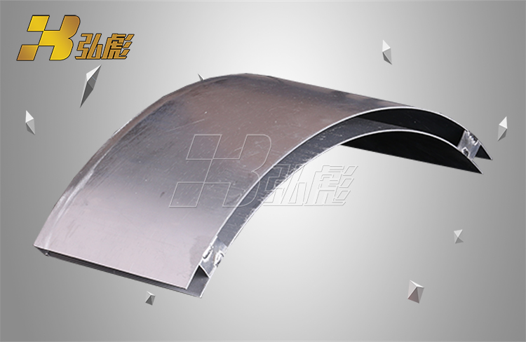 室内弧形铝单板价格 单曲面铝单板定制 广州优质铝单板品牌厂家图片