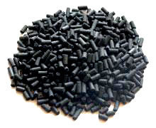 柱状活性炭 柱状活性炭净气活性炭 废气治理活性炭图片