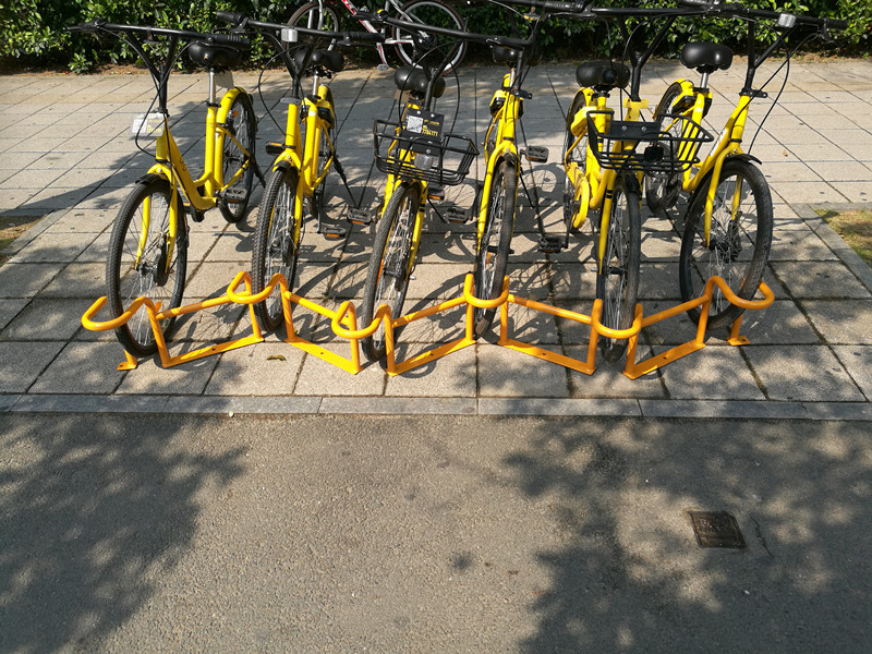 不锈钢材质的自行车停车架怎么卖