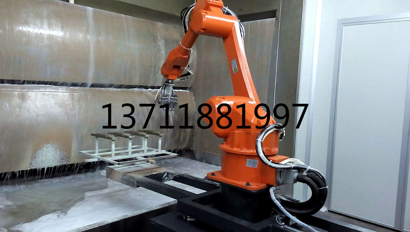 喷涂机器人价格 喷漆机械手厂家 自动化喷涂机械臂机器手公司图片