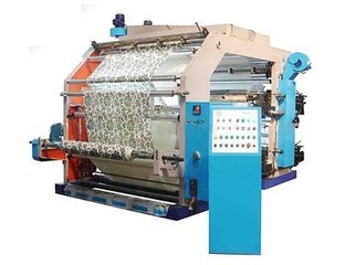 大型无纺布印刷机  大型薄膜印刷机 2012新款定制2400MM四色印刷机