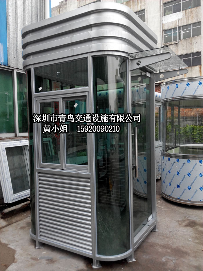 深圳市供应酒店钢结构门卫亭|制作地下停厂家