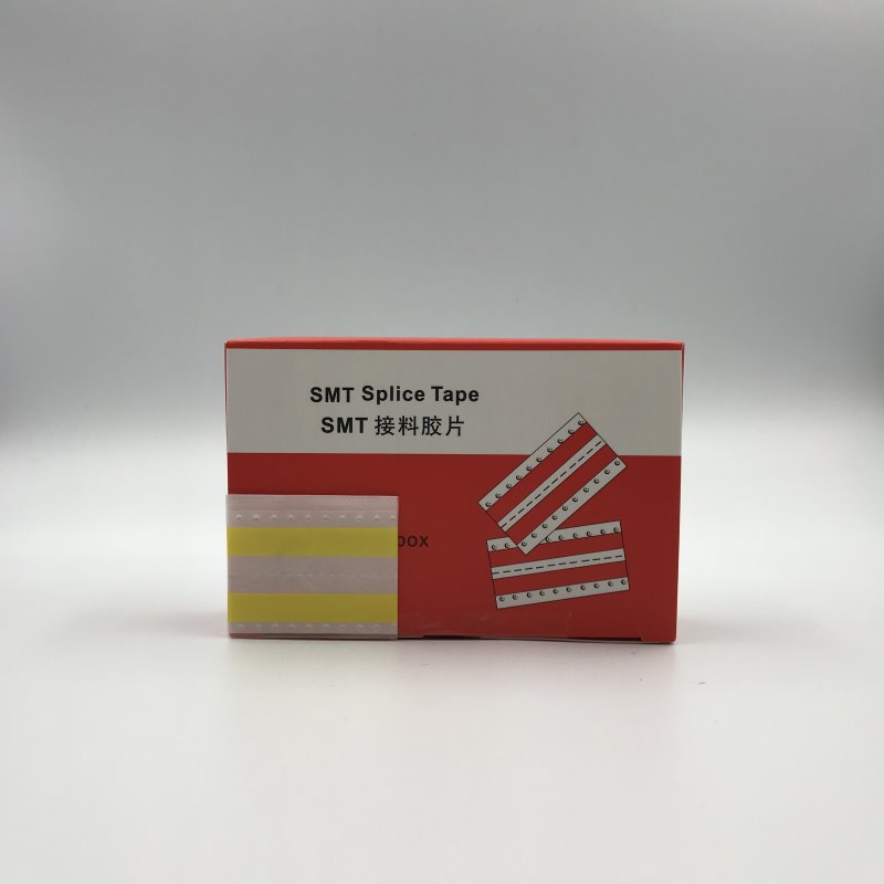 深圳厂家直销SMT双面接料带  SMT贴片机黄色8MM接料胶片