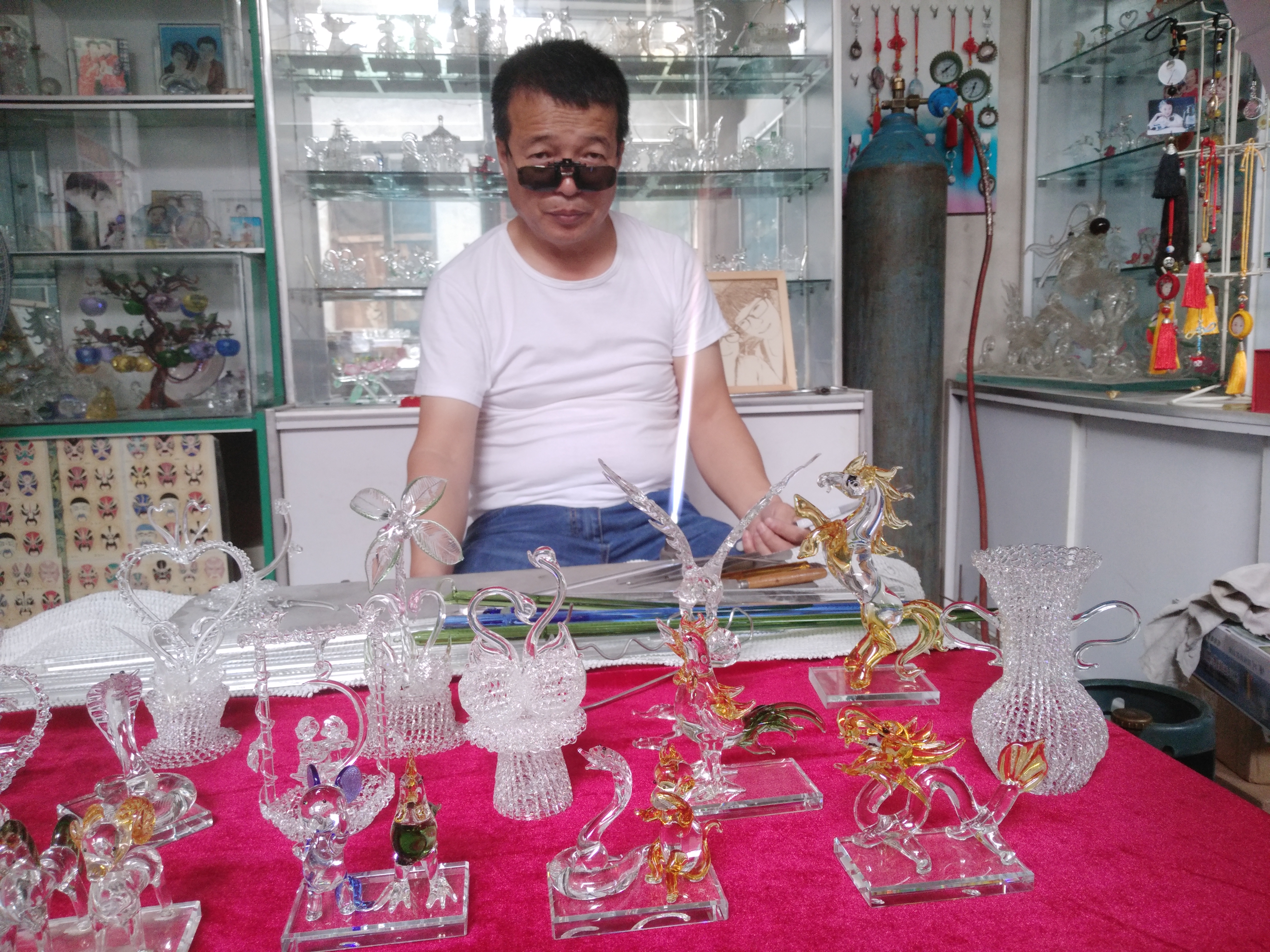 临沂市水晶拉丝工艺品拉丝水晶工艺品厂家